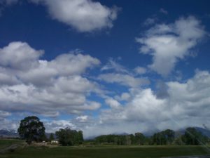 sky with clouds photo